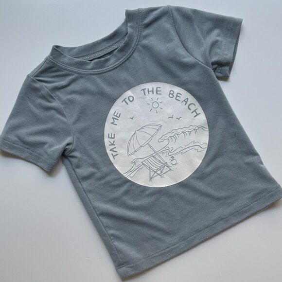 Brave Little Ones T-Shirt - Take Me to the Beach - Picture 1 of 5